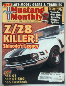 MUSTANG MONTHLY 1998 MAR - SHINODA & THE BOSSES